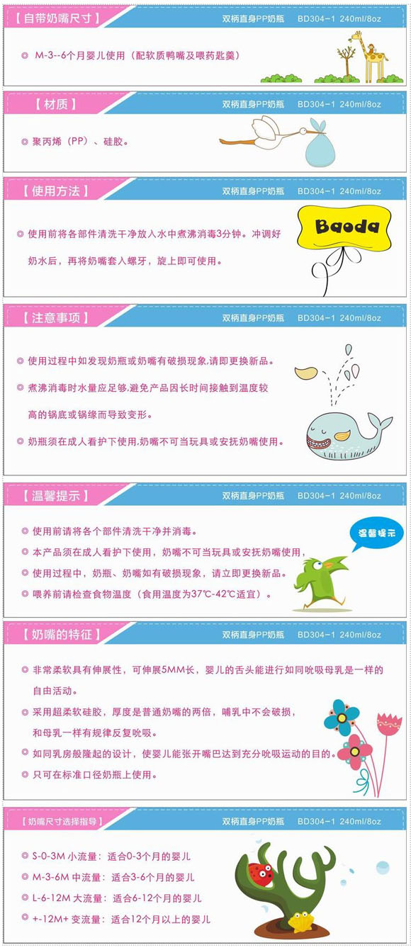 �����p��ֱ��PP��ƿ240ml�{(l��n)