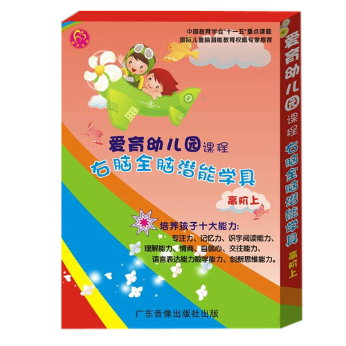 愛育幼童幼兒園教學(xué)具第5級(jí)右腦課程教具批發(fā)