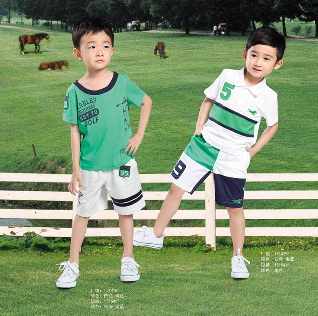 查理兄弟童裝2012新款