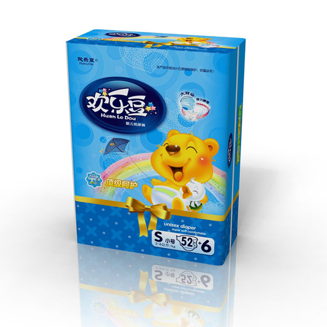 歡樂(lè)豆卡通大耳朵尿褲S