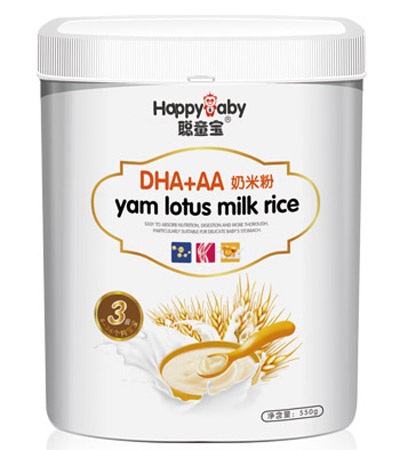 聰童寶DHA+AA奶米粉3段