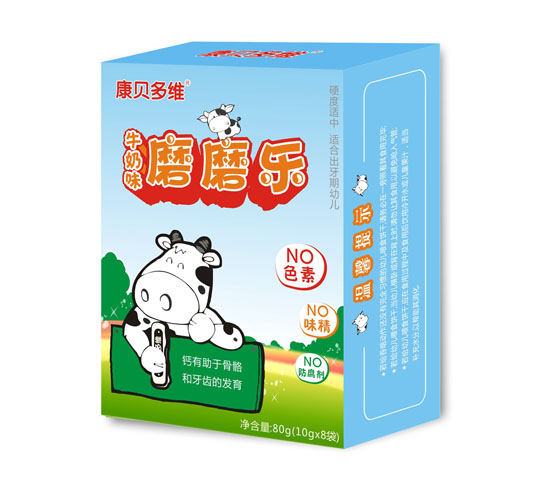 康貝多維牛奶味磨磨樂(lè)