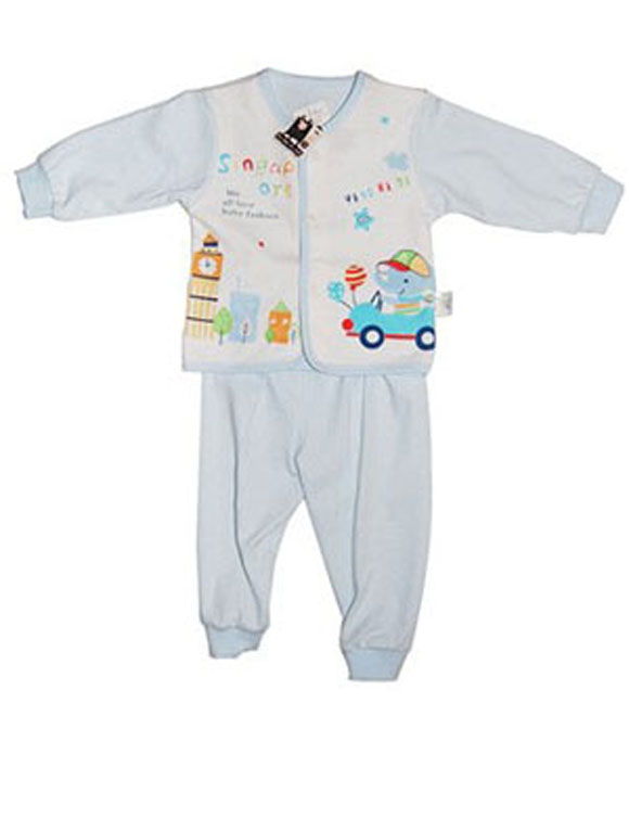 嬰比迪大象開(kāi)胸套兩用褲