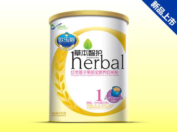 歐樂(lè)聰紅棗蓮子果蔬寶營(yíng)養(yǎng)奶米粉1段