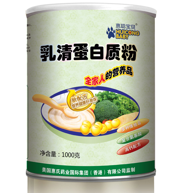 惠聰寶貝高鈣低脂蛋白質(zhì)粉1000克