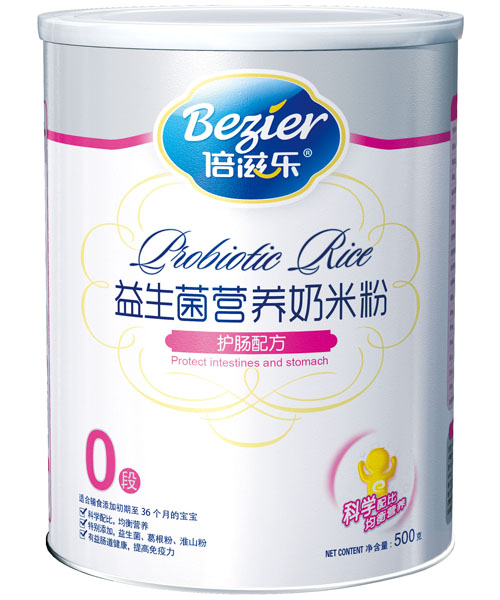 倍滋樂(lè)500克聽(tīng)裝益生菌護(hù)腸米粉0段