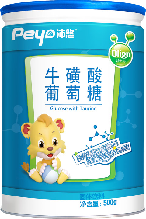 沛悠牛磺酸葡萄糖500g