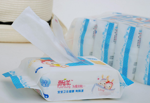 飄漾衛(wèi)生抑菌型嬰兒柔濕巾