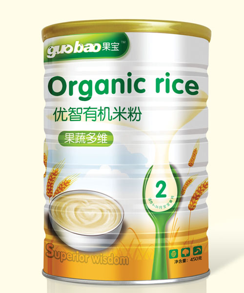 果寶果蔬多維優(yōu)智有機米粉