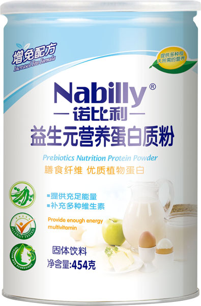 諾比利益生元營養(yǎng)蛋白質粉聽裝