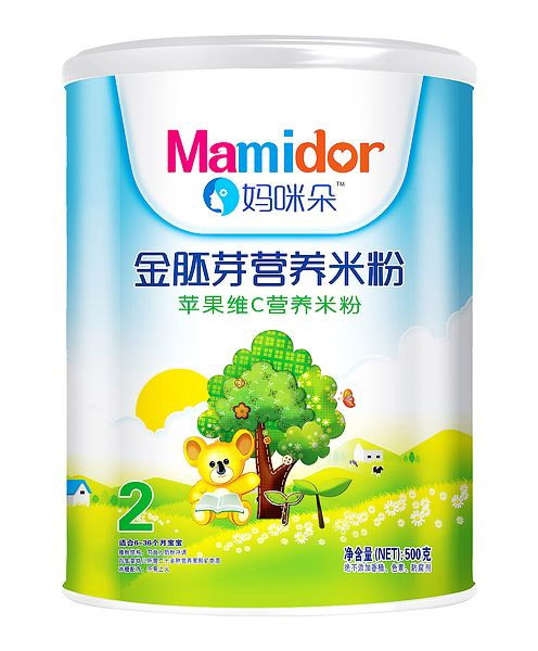 媽咪朵金胚芽蘋果維C營(yíng)養(yǎng)米粉(聽(tīng)裝)