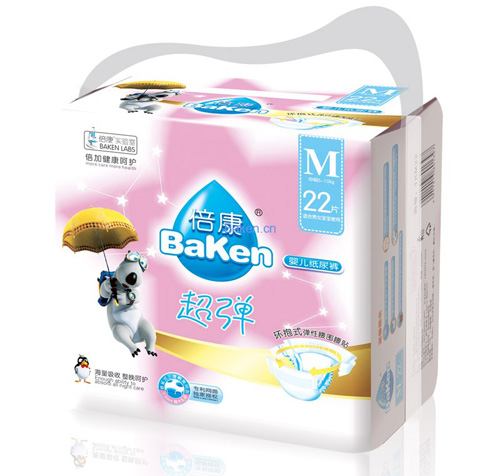 倍康超彈嬰兒紙尿褲M碼