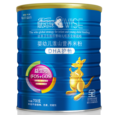 賦媽咪DHA護(hù)腸嬰幼兒淮山營(yíng)養(yǎng)米粉全段