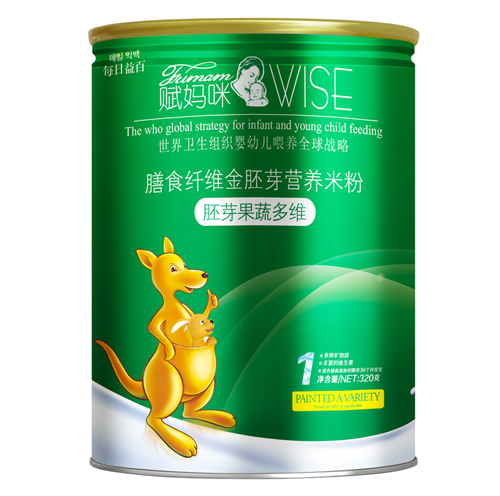 賦媽咪胚芽果蔬多維膳食纖維金胚芽米粉1段