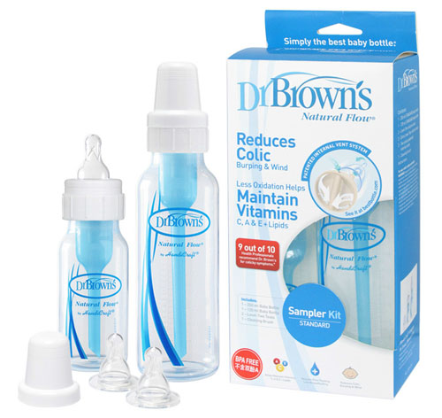 布朗博士240ml+120ml標(biāo)準(zhǔn)PP奶瓶套裝