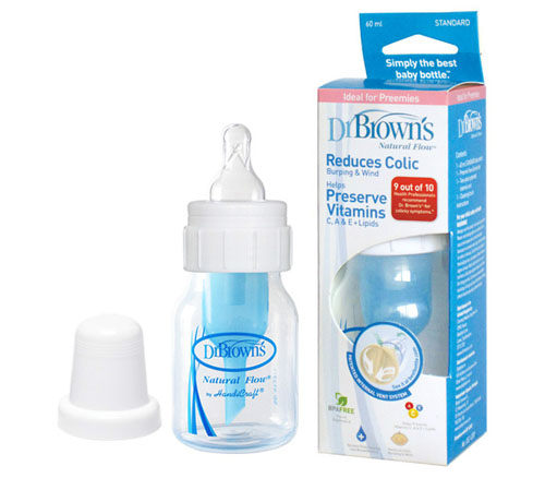 布朗博士安士標(biāo)準(zhǔn)PP奶瓶(配早產(chǎn)兒奶嘴)60ml