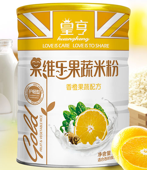 皇亨果維樂(lè)果蔬米粉香橙果蔬配方