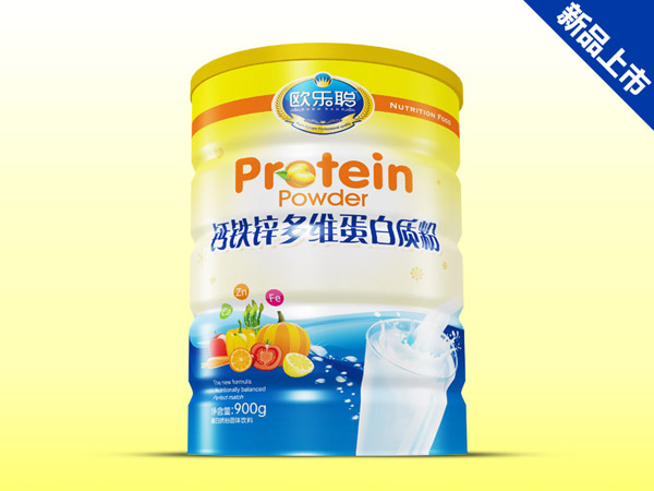 歐樂聰鈣鐵鋅多維蛋白質粉聽裝