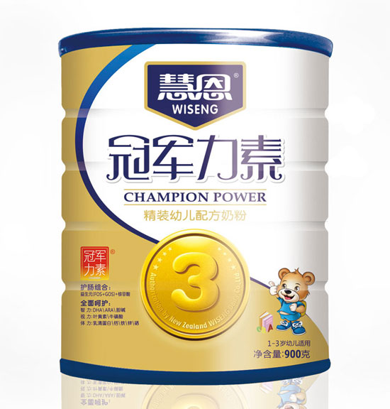 冠軍力素精裝幼兒配方奶粉(罐裝900克)
