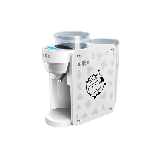 巧樂(lè)萌智能沖奶機(jī)奶牛圖案