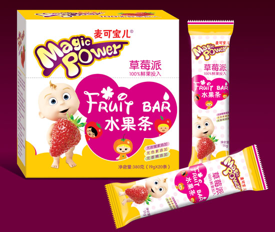 麥可寶兒水果條草莓派