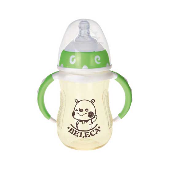 貝樂(lè)嘉PPSU小熊奶瓶160ML(綠色)
