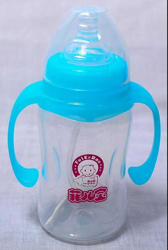 菲兒寶240ML寬口PP全自動(dòng)奶瓶(綠)