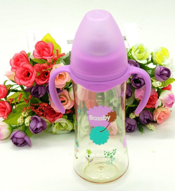 貝斯比PPSU粉紫系列奶瓶