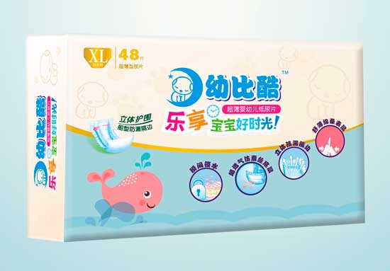 幼比酷紙尿片大包XL-48片