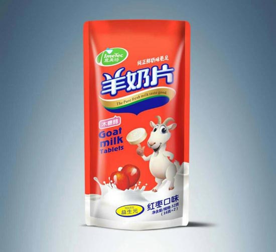 意美特紅棗口味羊奶片