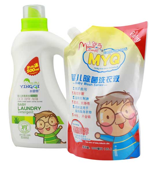 小嬰奇嬰兒除菌洗衣液袋裝+瓶裝