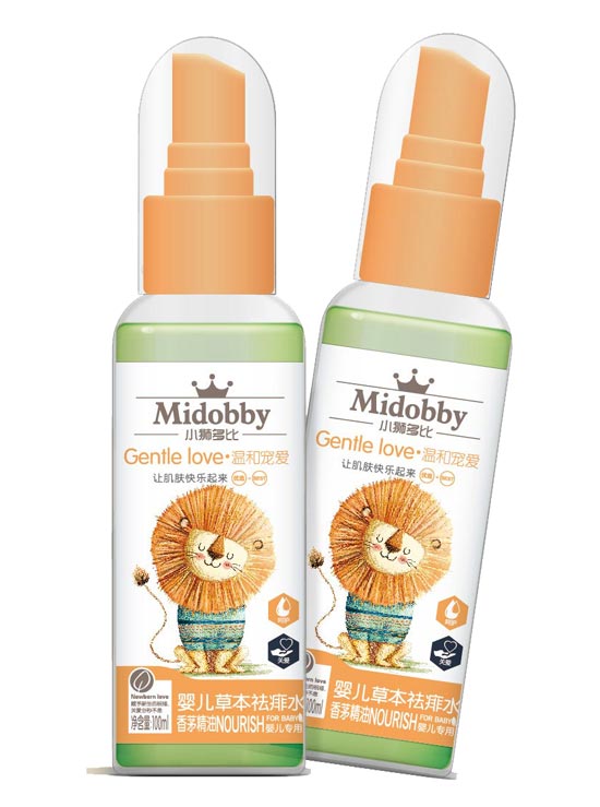 小獅多比嬰兒草本去痱水-香茅精油100ML