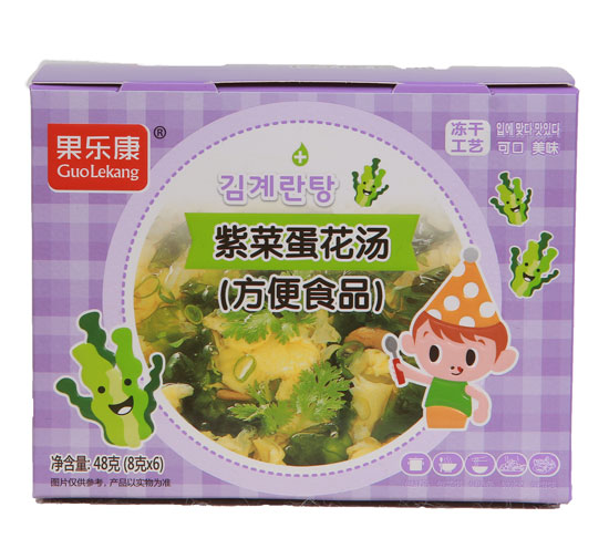 果樂康紫菜蛋花湯