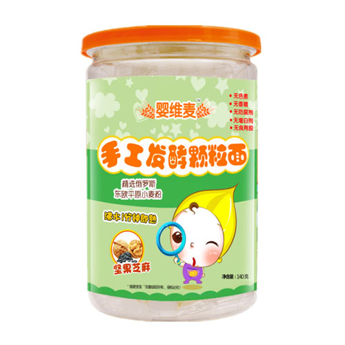 嬰維麥?zhǔn)止ぐl(fā)酵顆粒面堅(jiān)果芝麻