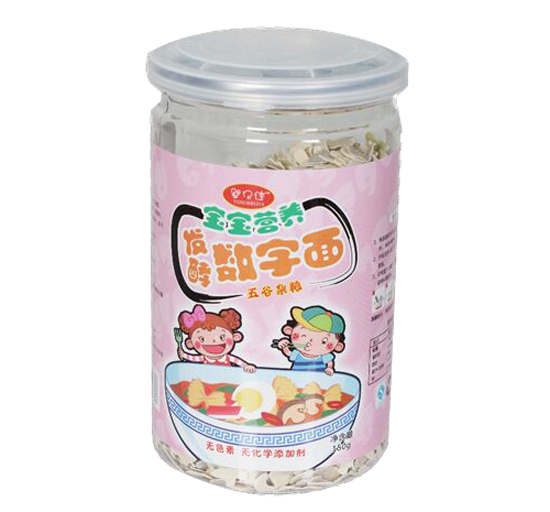 嬰貝佳五谷雜糧數(shù)字面