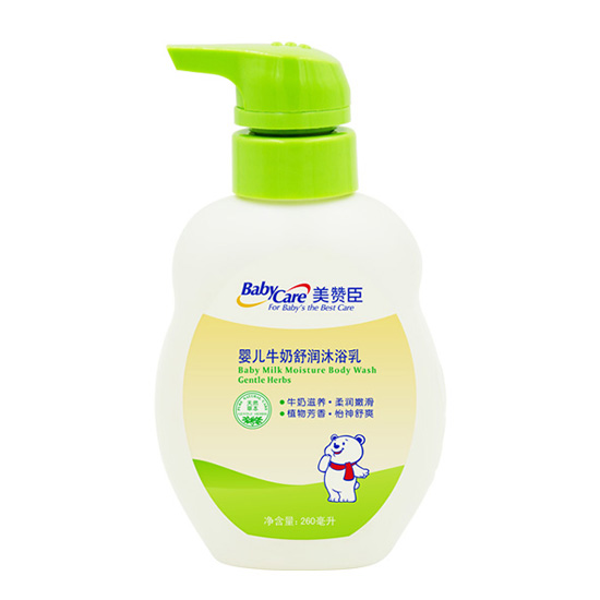 美贊臣嬰兒牛奶舒潤(rùn)沐浴乳