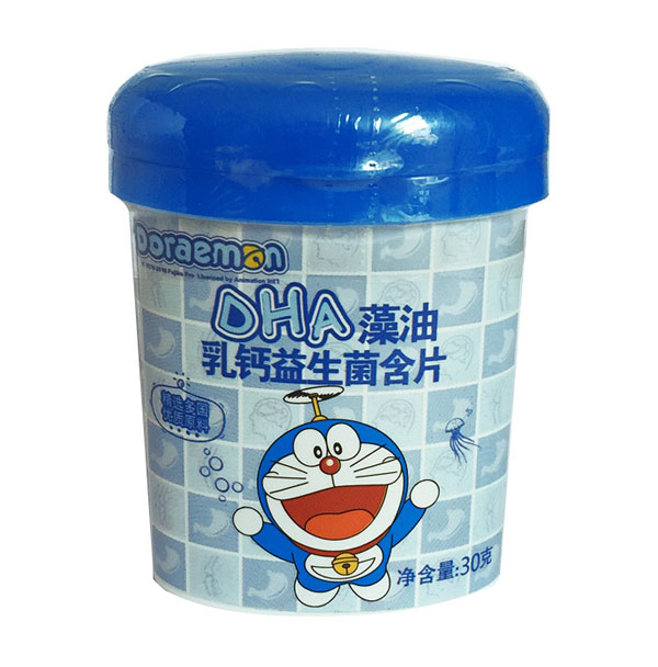 哆啦A夢(mèng)DHA藻油乳鈣益生菌聽(tīng)裝