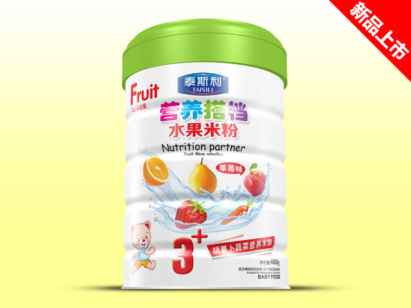 泰斯利營養(yǎng)搭檔米粉鐵聽-草莓