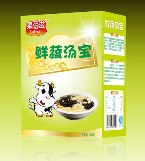 果蓓滋鮮蔬芙蓉鮮蔬湯寶