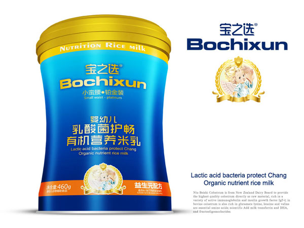 寶之選有機(jī)營養(yǎng)米乳鐵聽-益生元