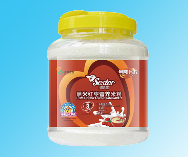 小萌星黑米紅棗營(yíng)養(yǎng)米粉