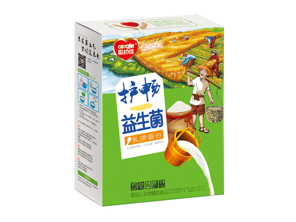 聰幼佳益生菌護暢配方營養(yǎng)米粉-乳清蛋白
