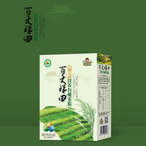 童小蠻鈣鐵鋅營養(yǎng)有機米粉-盒裝