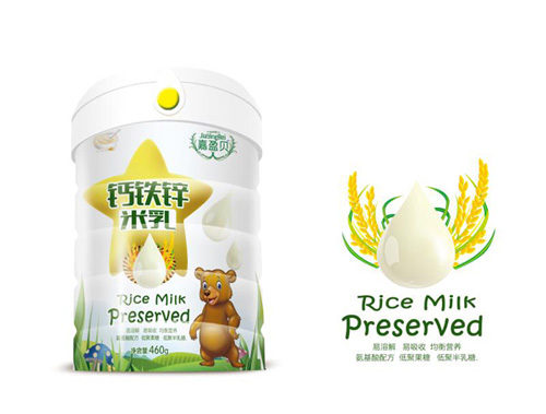 嘉盈貝鈣鐵鋅米乳