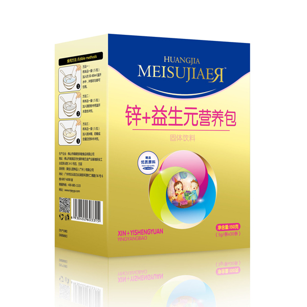 美佳兒鋅+益生元營養(yǎng)包