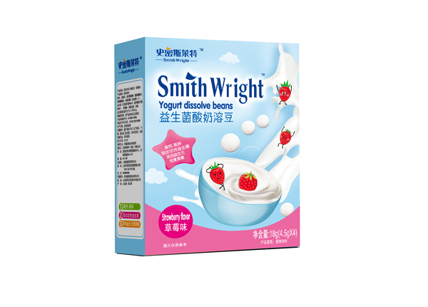 史密斯萊特益生菌酸奶溶豆-草莓味