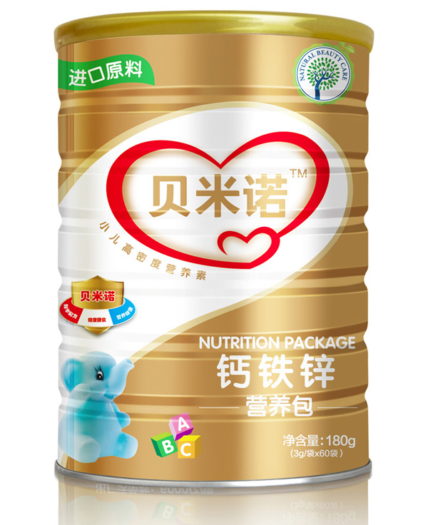 貝米諾鈣鐵鋅營養(yǎng)包