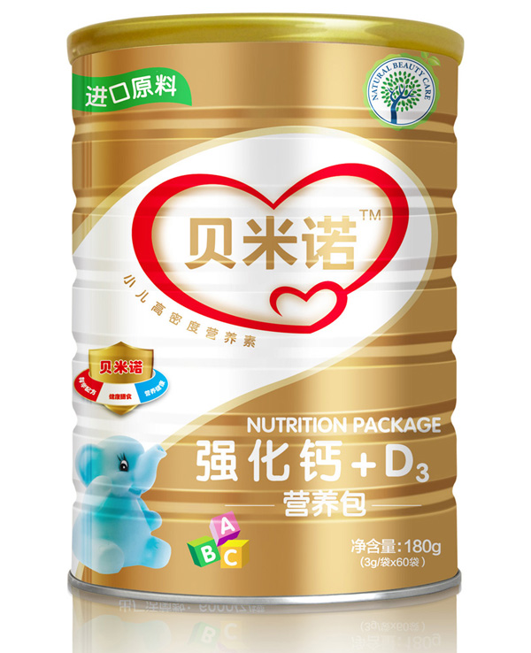 貝米諾強化鈣+D3營養(yǎng)包