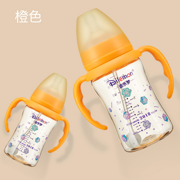 迪樂(lè)夢(mèng)PPSU奶瓶5A03橙色