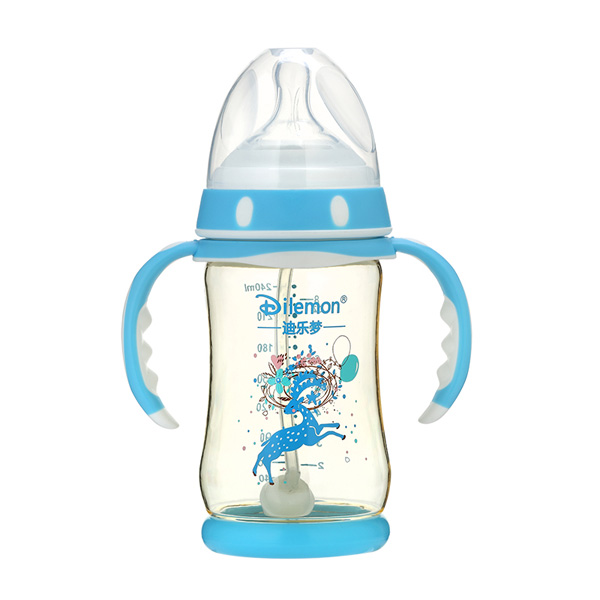 迪樂(lè)夢(mèng)PPSU奶瓶240ml藍(lán)色